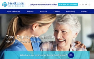 Firstlantic website update launch