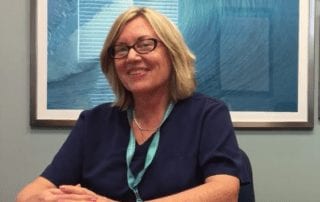 Woman at desk