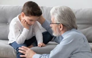 helping grandchildren with anxiety during COVID